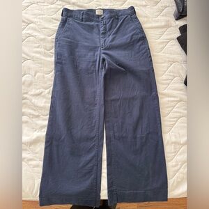 J. Crew Navy wide leg Chinos